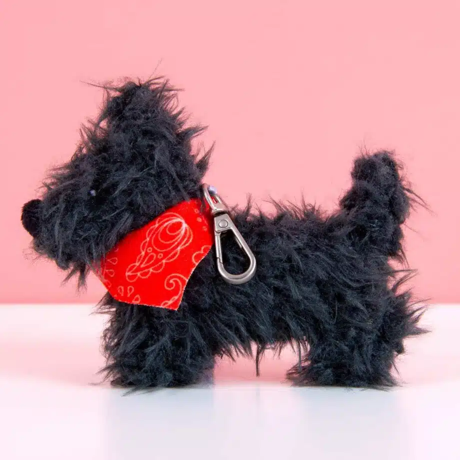 Knuffel sleutelhanger - Hond