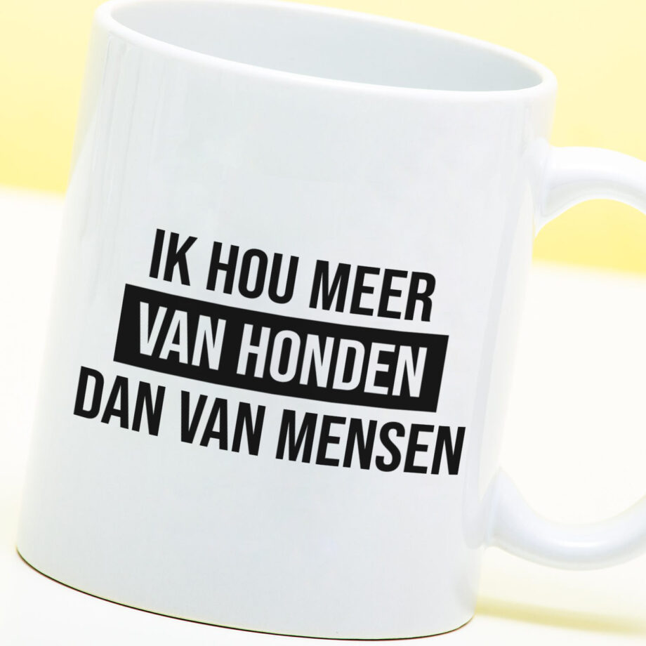 Mok Ik hou meer van honden dan van mensen