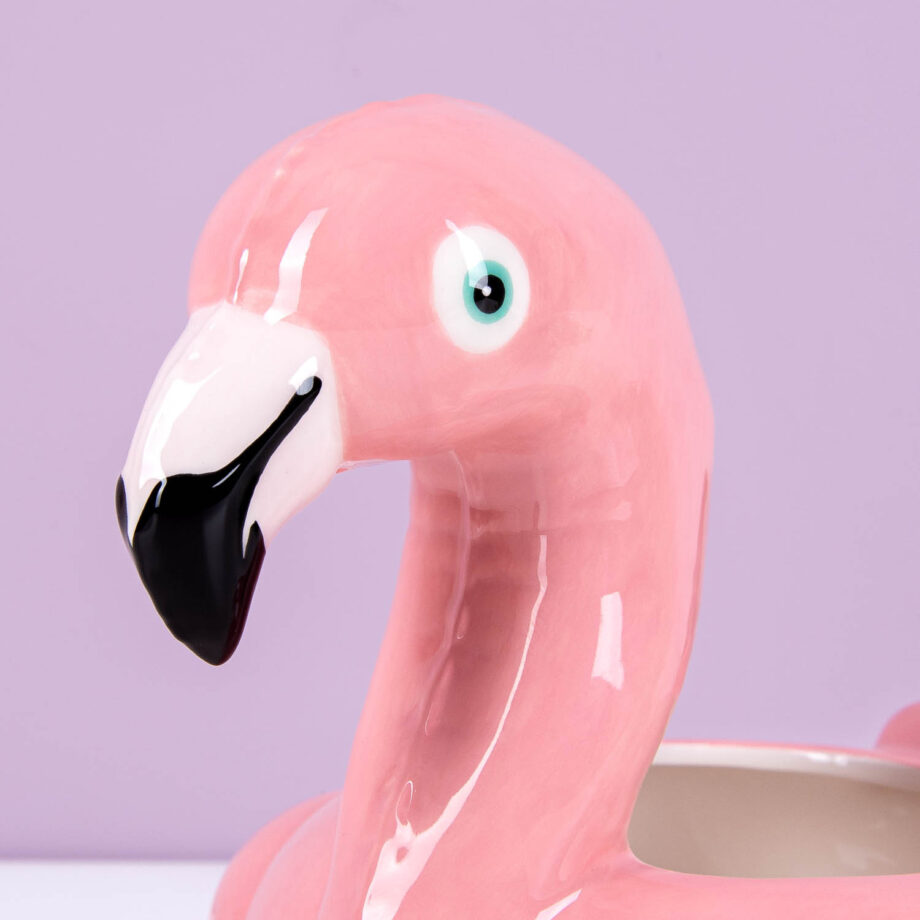 Flamingo zwemband potje