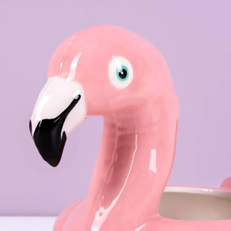 Flamingo zwemband potje