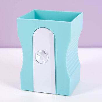 Puntenslijper Pennenhouder - Turquoise