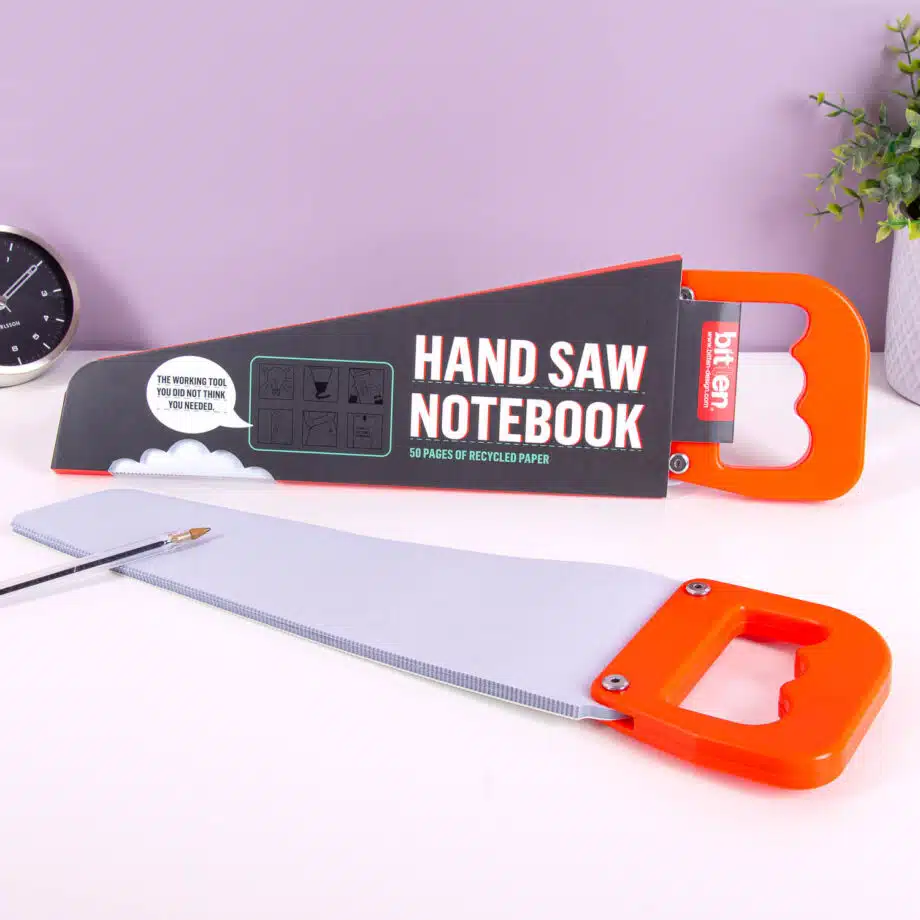 Handzaag notitieboek