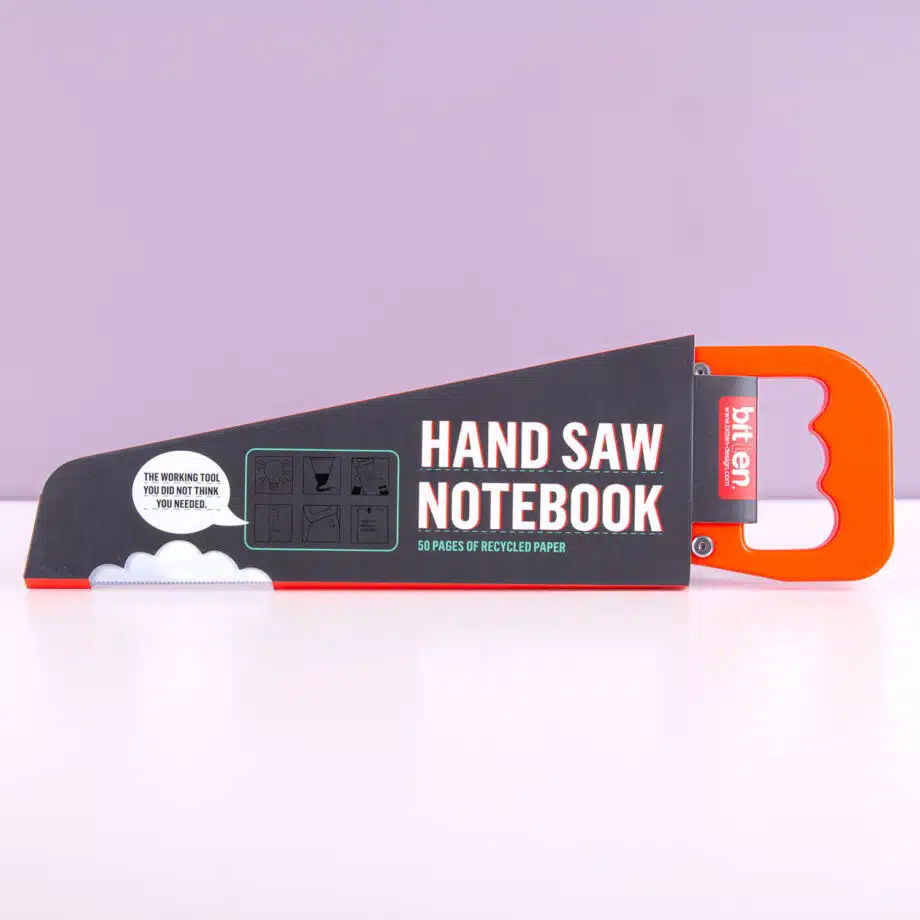 Handzaag notitieboek
