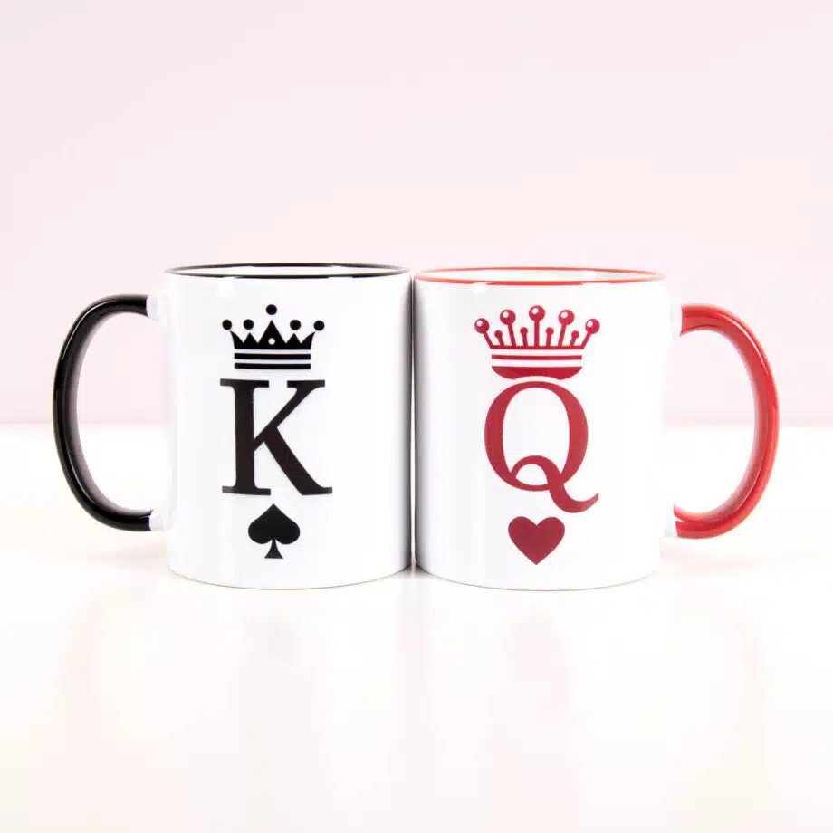 Mok King en Queen (set van 2)