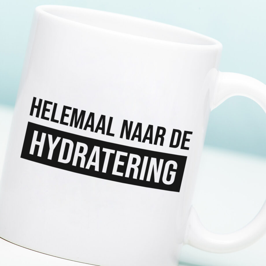 Mok Helemaal naar de hydratering