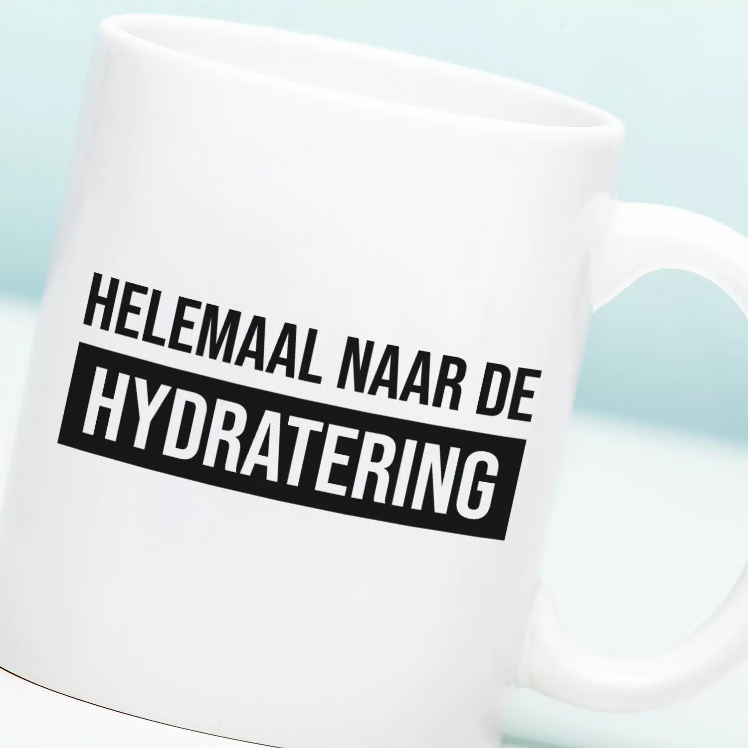 Mok Helemaal naar de hydratering