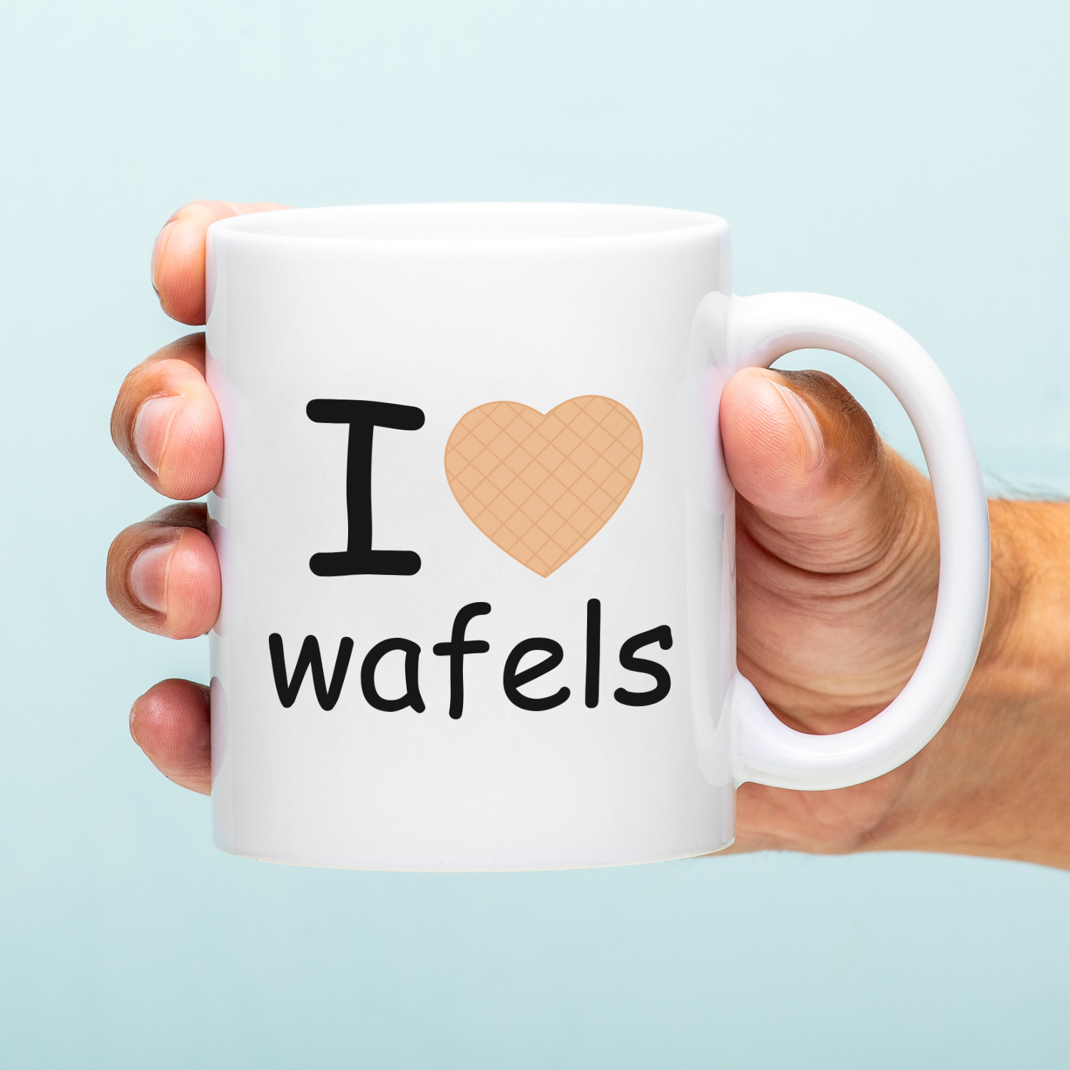 Mok I Love Wafel