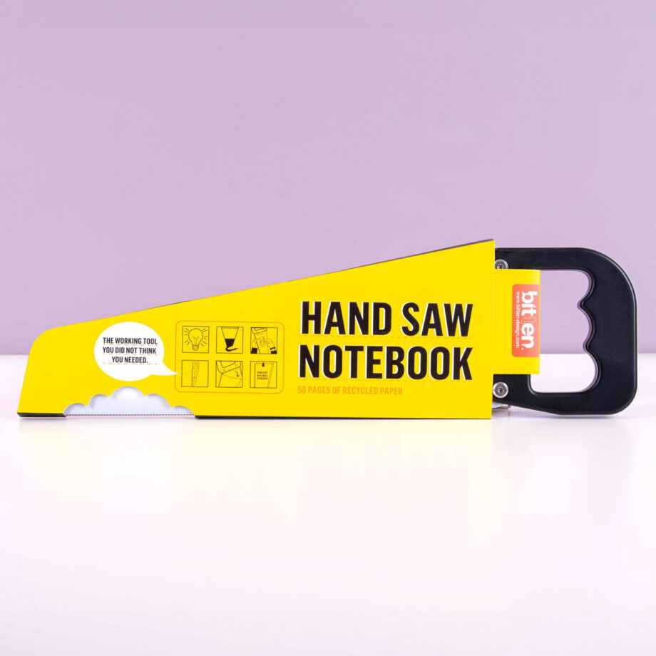 Handzaag notitieboek