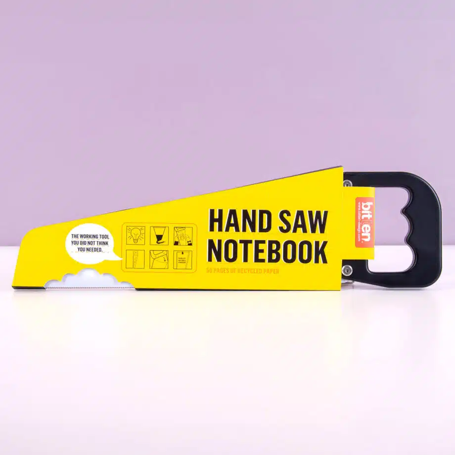 Handzaag notitieboek