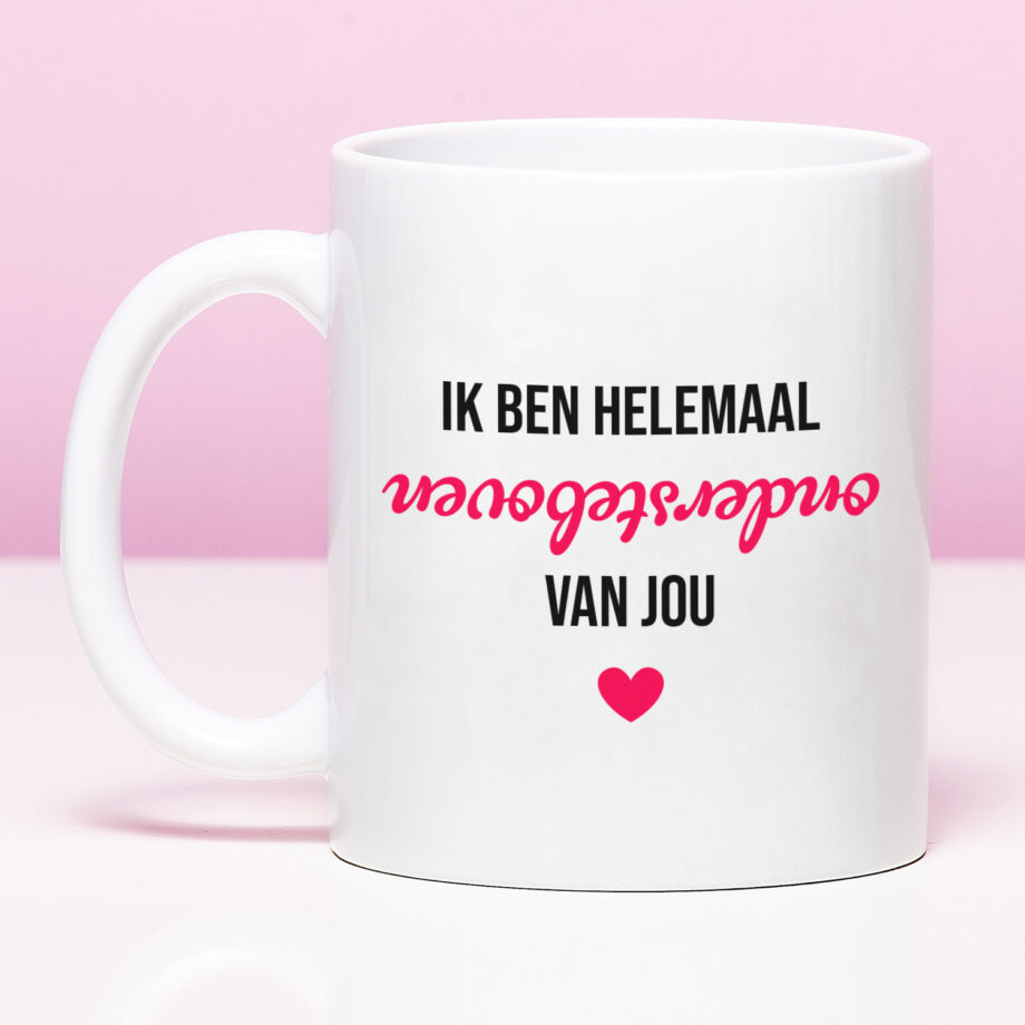 Mok Ik ben helemaal ondersteboven van jou