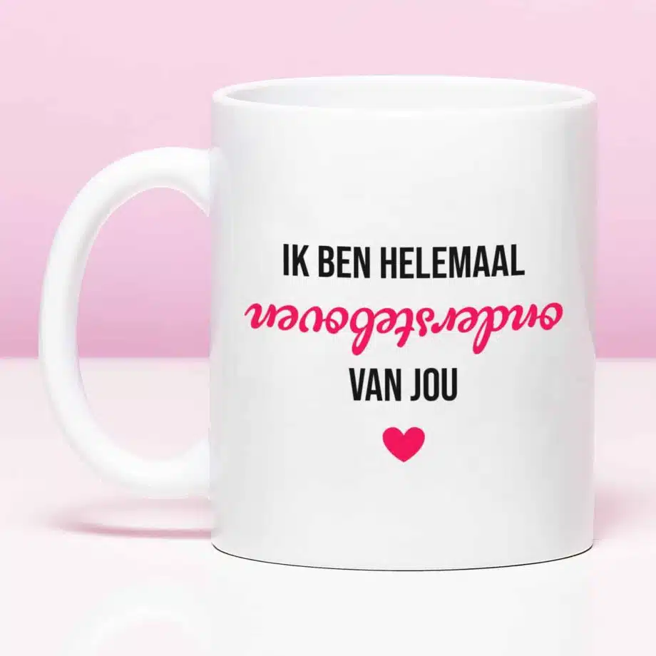 Mok Ik ben helemaal ondersteboven van jou