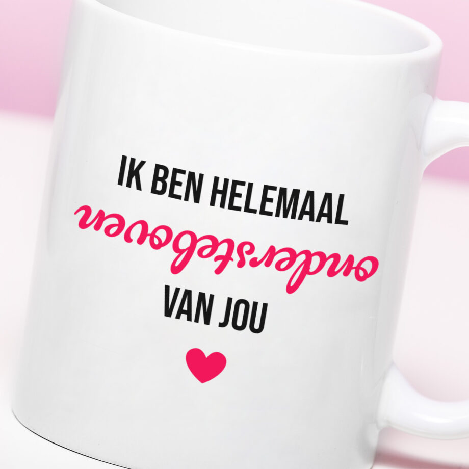 Mok Ik ben helemaal ondersteboven van jou