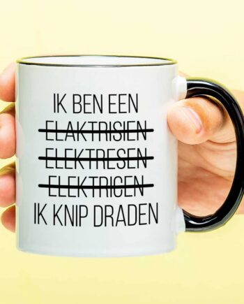 Mok Ik ben een elektricien