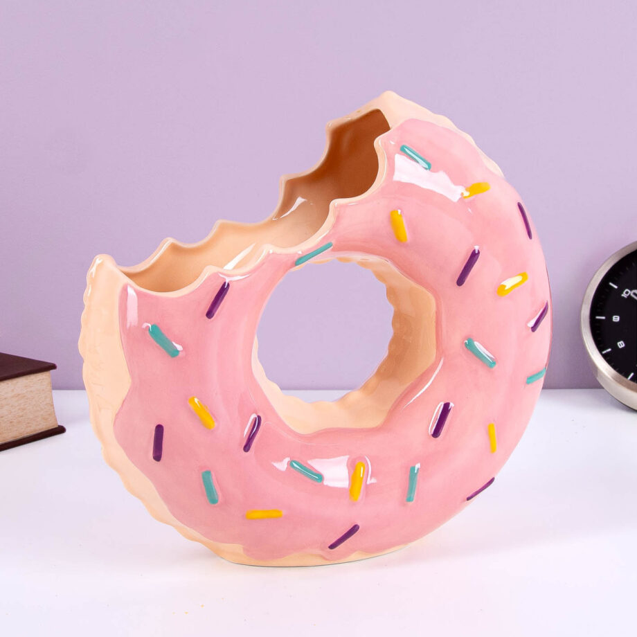 Donut zwemband vaas