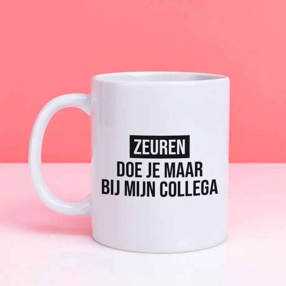 Mok Zeuren doe je maar bij mijn collega