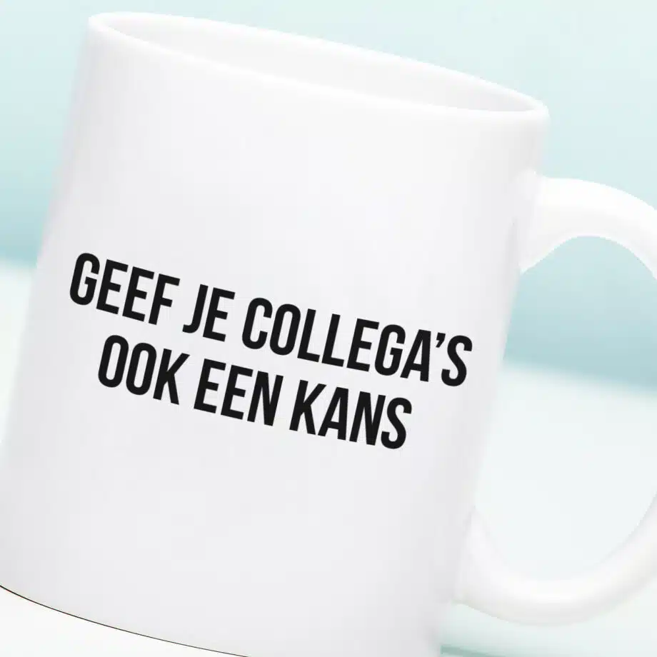 Mok Geef je collega's ook een kans