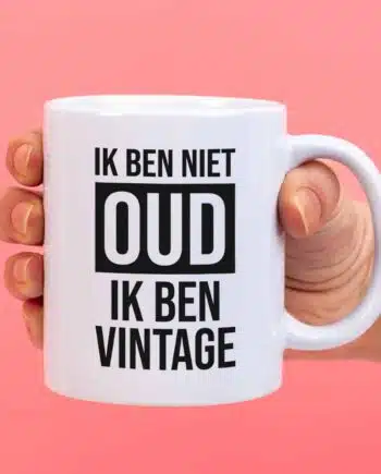 Mok Ik ben niet oud, ik ben vintage
