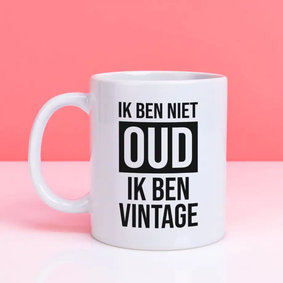 Mok Ik ben niet oud, ik ben vintage
