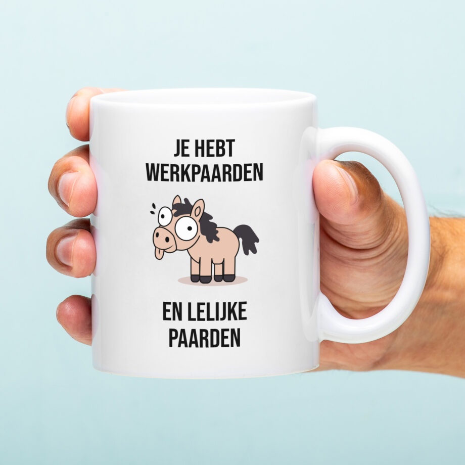 Mok Je hebt werkpaarden en lelijke paarden