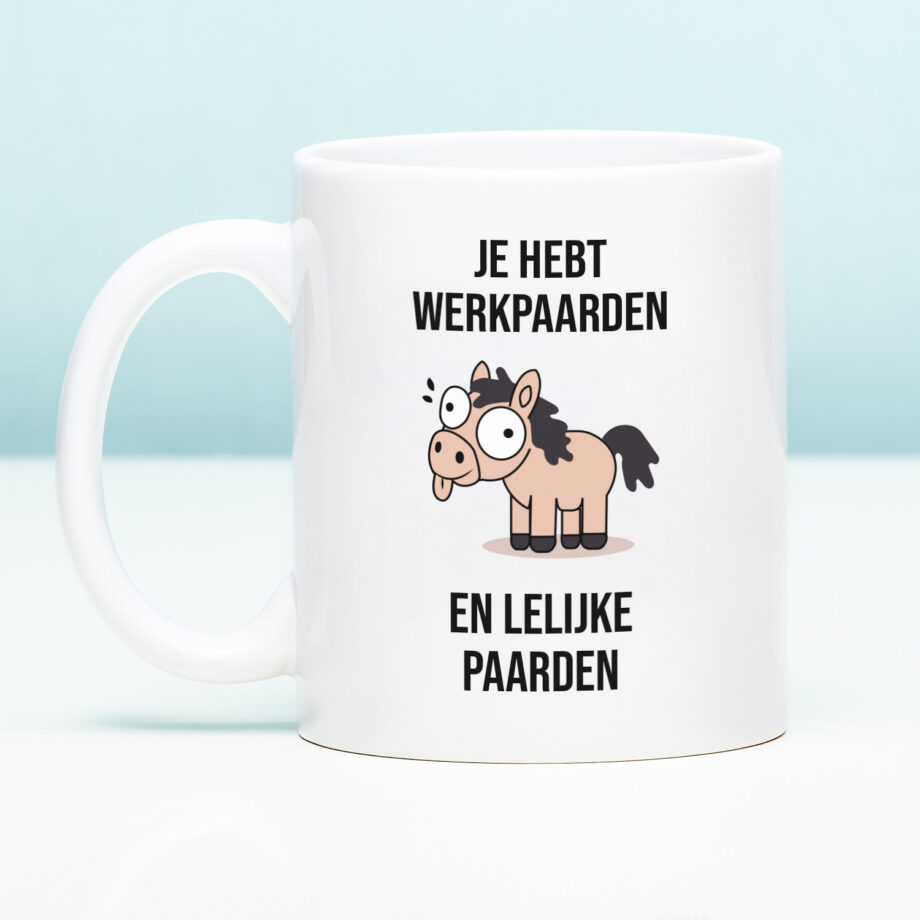Mok Je hebt werkpaarden en lelijke paarden