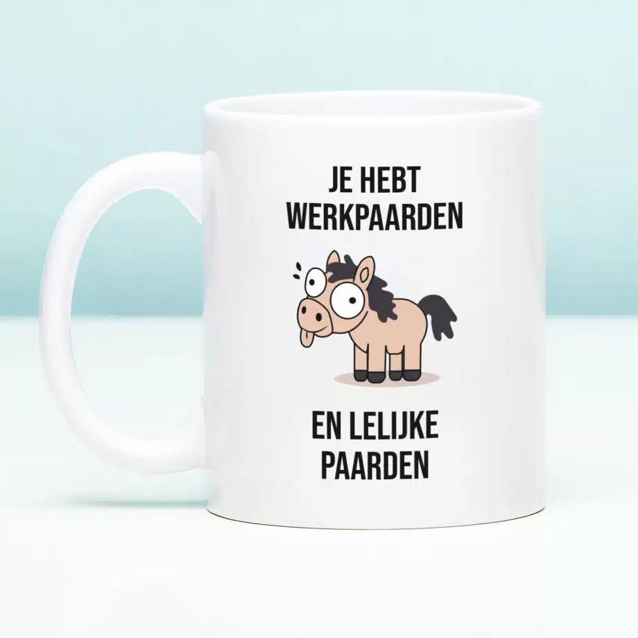 Mok Je hebt werkpaarden en lelijke paarden