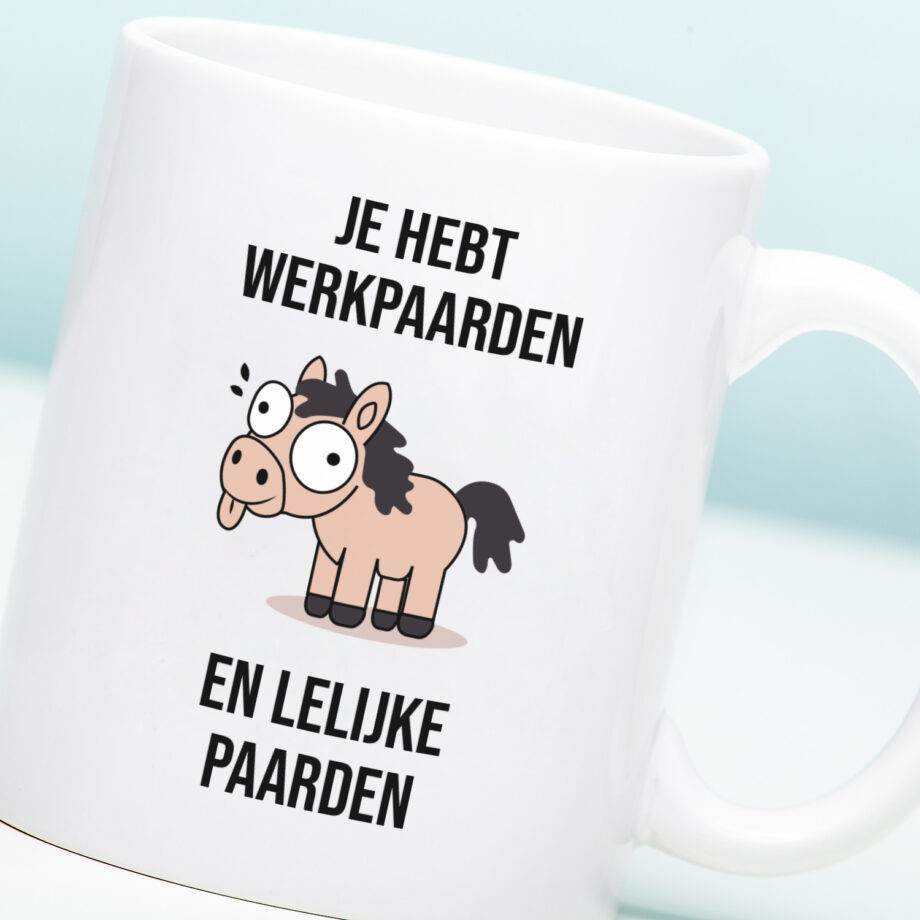 Mok Je hebt werkpaarden en lelijke paarden