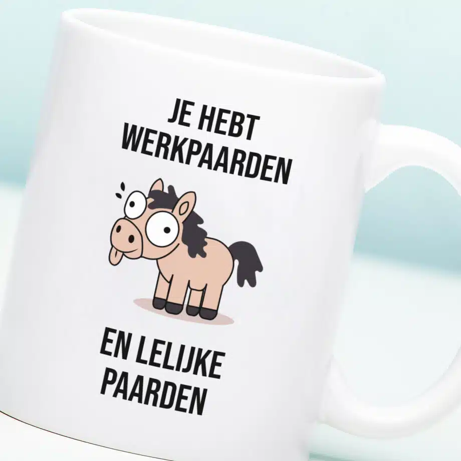 Mok Je hebt werkpaarden en lelijke paarden