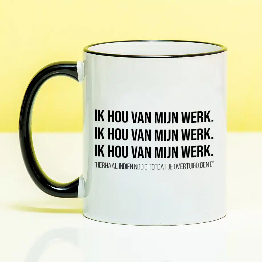 Mok Ik hou van mijn werk