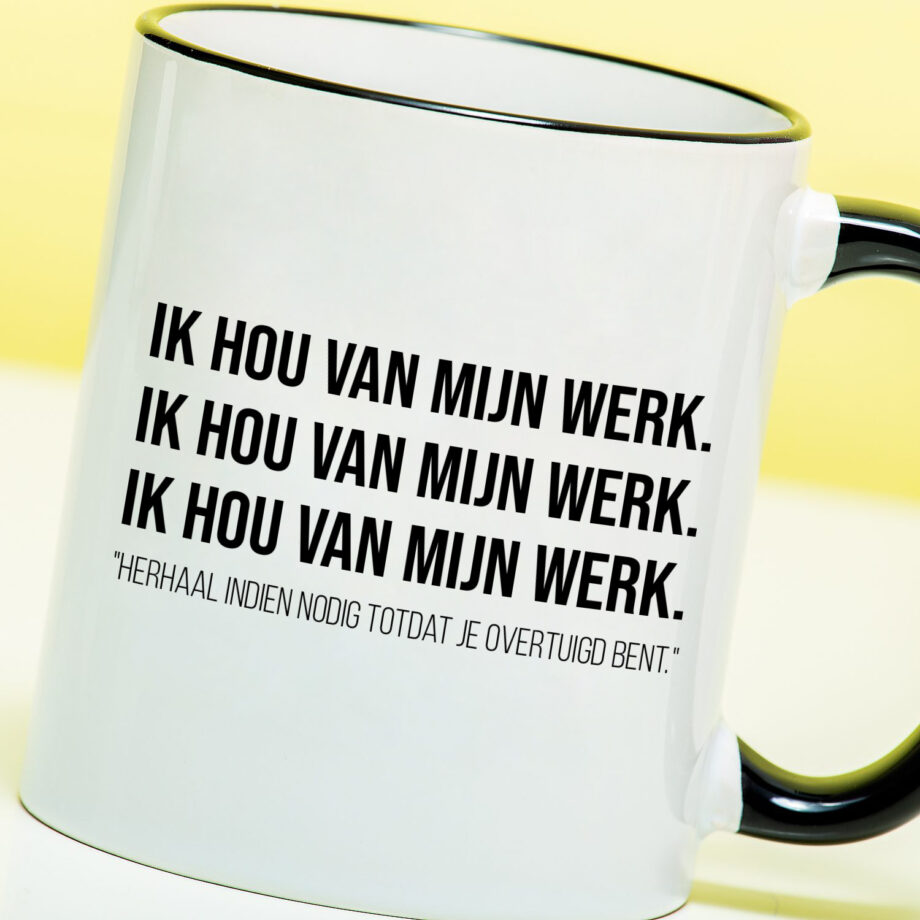 Mok Ik hou van mijn werk