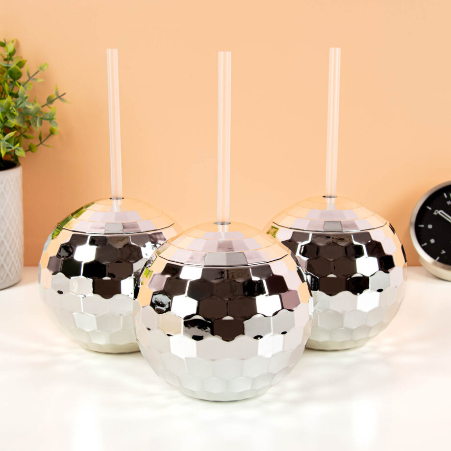 Discobal drankglazen (set van 3)