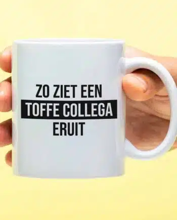 Mok Zo ziet een toffe collega eruit