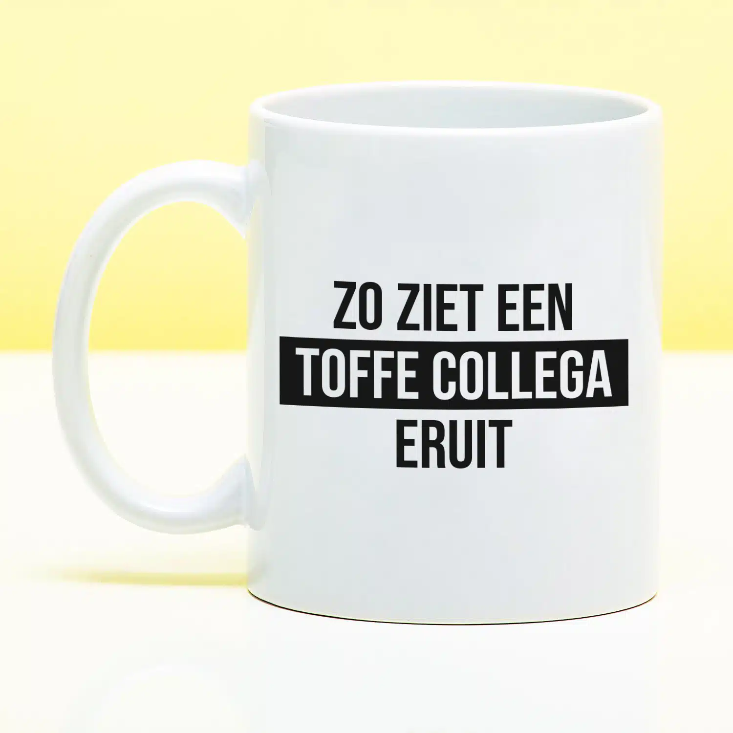 Mok Zo ziet een toffe collega eruit