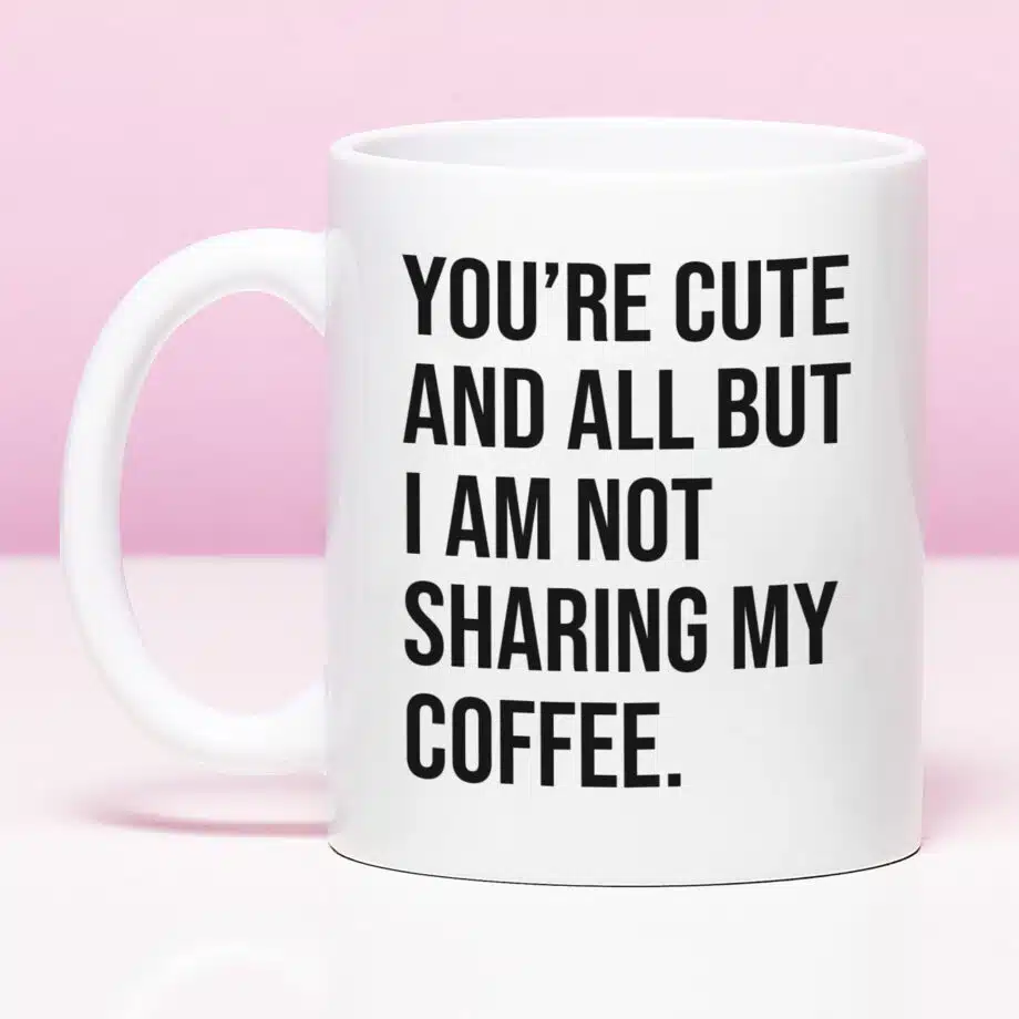 Mok Not sharing my coffee