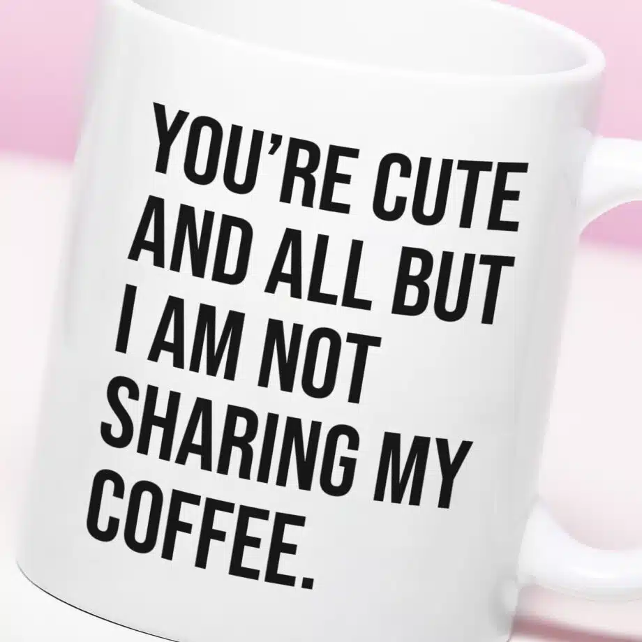 Mok Not sharing my coffee