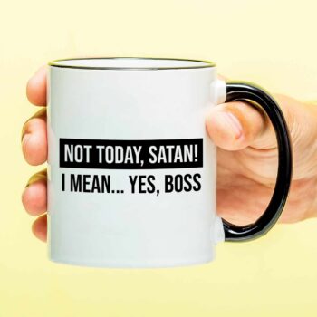 Mok Not today satan! I mean... Yes, boss