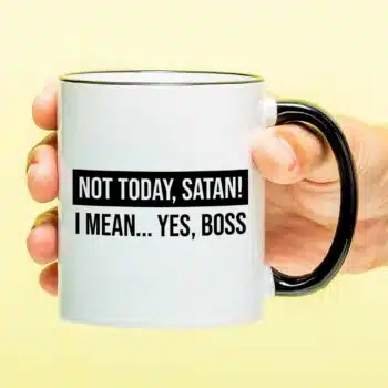 Mok Not today satan! I mean... Yes, boss