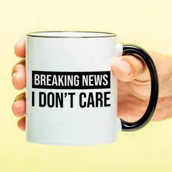 Mok Breaking news. I don't care