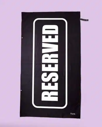 Reserved strandlaken