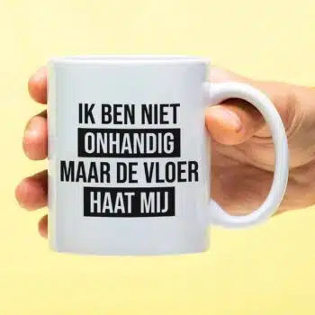 Mok Ik ben niet onhandig, maar de vloer haat mij