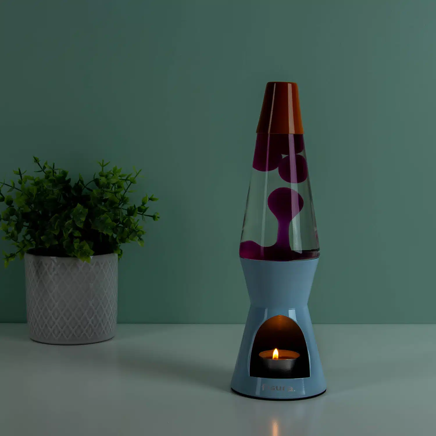 Waxinelicht lavalamp