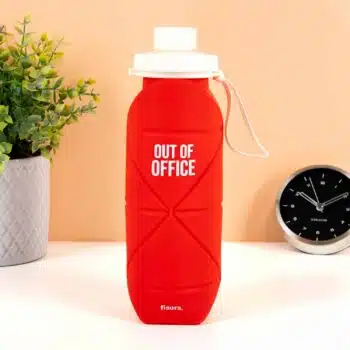 Opvouwbare waterfles - Rood