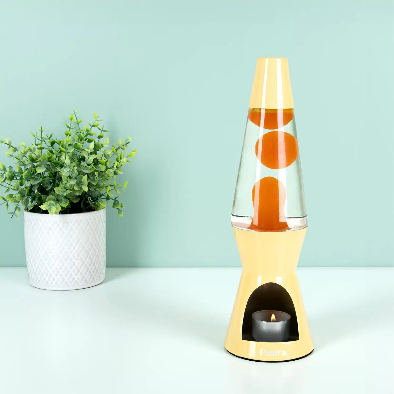 Waxinelicht lavalamp