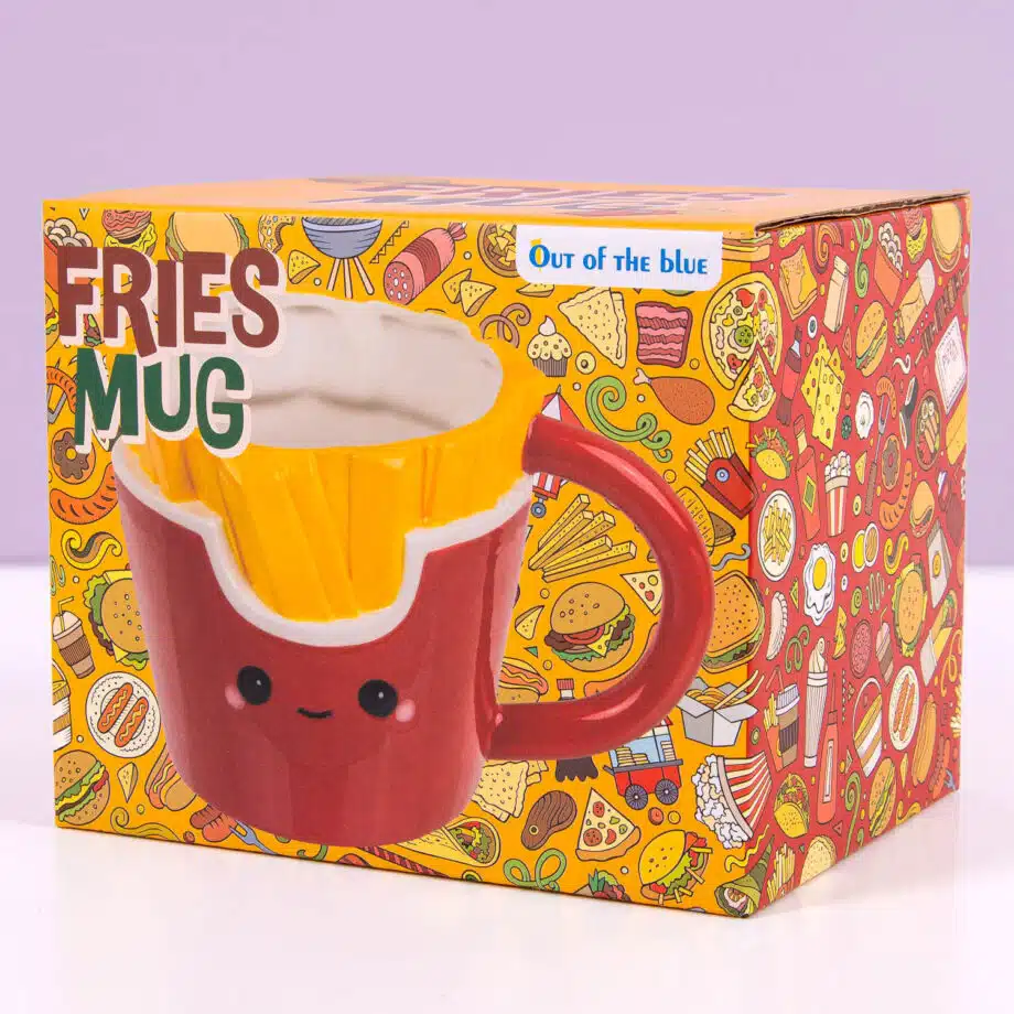 Kawaii French fries mok