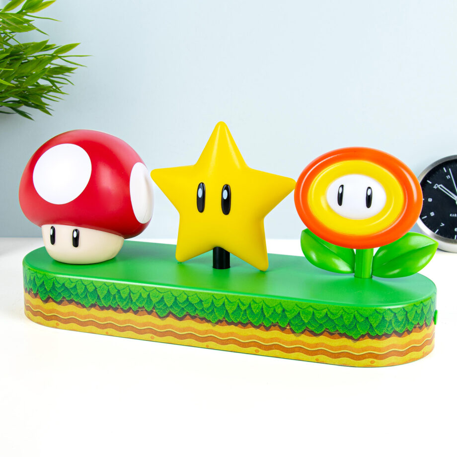 Super Mario Bros Icons lamp