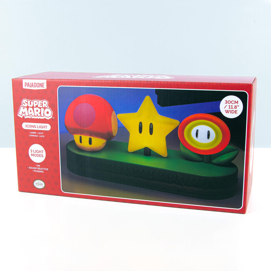 Super Mario Bros Icons lamp