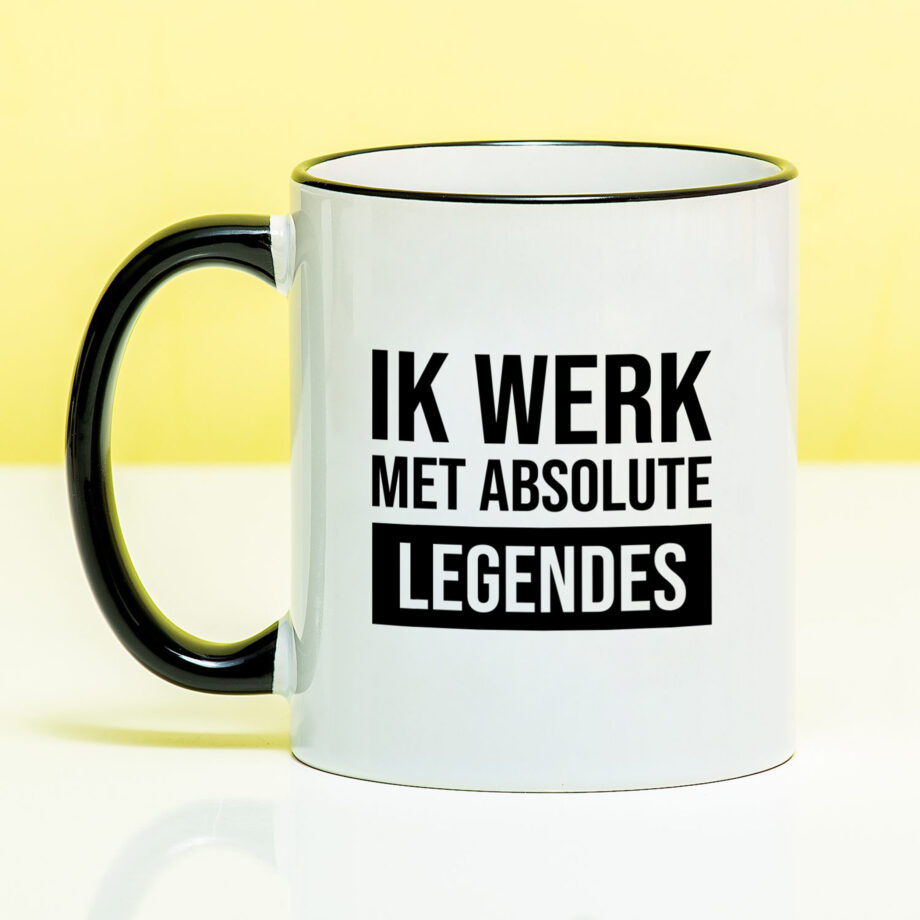 Mok Ik werk met absolute legendes