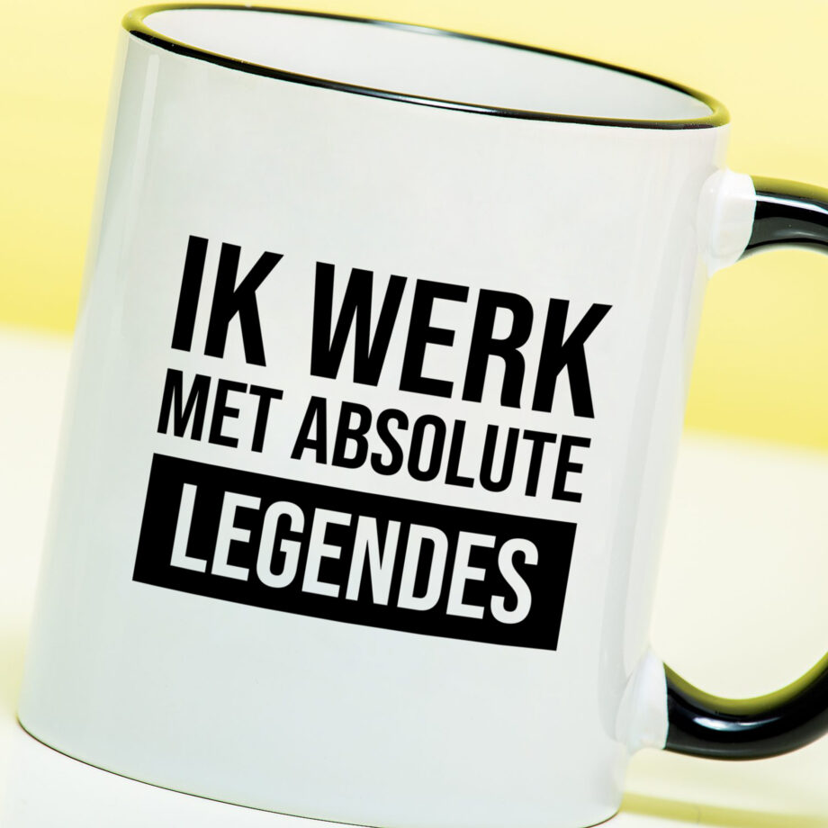 Mok Ik werk met absolute legendes
