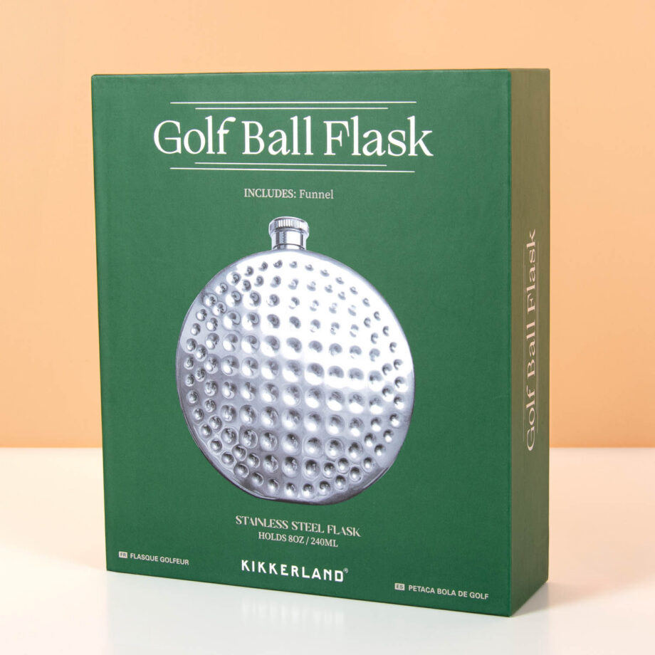Golfbal heupflacon