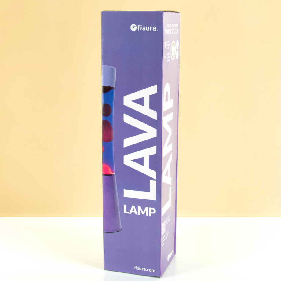 Lavalamp paars gradient