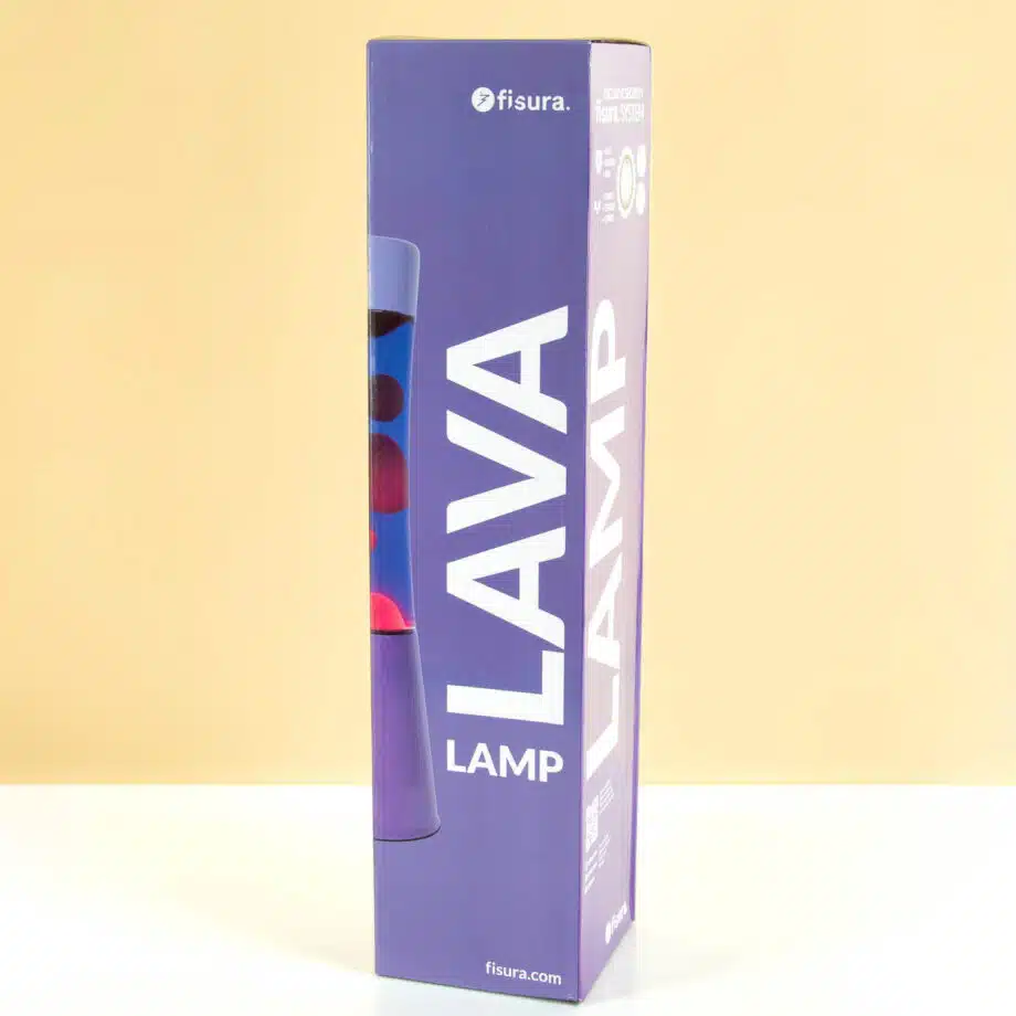 Lavalamp paars gradient